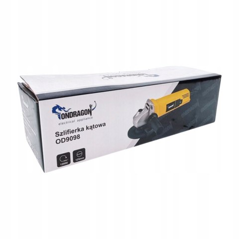 1600W SZLIFIERKA KĄTOWA 125mm KĄTÓWKA MOCNA DIAX ELEKTRYCZNA SIECIOWA MOC 1600W SZLIFIERKA KĄTOWA 125mm KĄTÓWKA MOCNA DIAX ELEKTRYCZNA SIECIOWA MOC