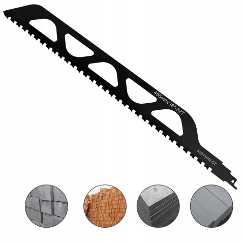 BRZESZCZOT DO PIŁY SZABLASTEJ 455MM DO CIĘCIA BETONU CEGŁY PUSTAKÓW BLOCZEK BRZESZCZOT DO PIŁY SZABLASTEJ 455MM DO CIĘCIA BETONU CEGŁY PUSTAKÓW BLOCZEK