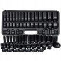 DUŻY ZESTAW NASADEK UDAROWYCH W WALIZCE HEXAGON 8-32MM 1/2" 35EL BLACK CRMO