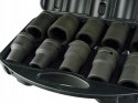 NASADKI UDAROWE 1" CAL KLUCZE NASADOWE CRV 10el ZESTAW 17-41mm NASADKA