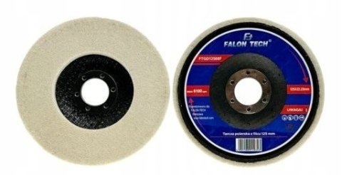 TARCZA POLERSKA FILCOWA FILC LAMELKA 125mm x 6mm TARCZA POLERSKA FILCOWA FILC LAMELKA 125mm x 6mm