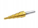 Wiertło stopniowe stożkowe choinka HSS 4-12 mm
