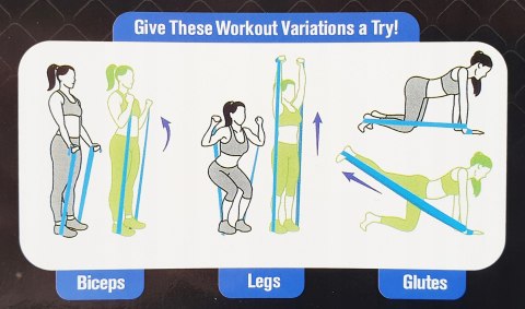 2M TAŚMA GUMA REHABILITACYJNA DO ĆWICZEŃ FITNESS 2M TAŚMA GUMA REHABILITACYJNA DO ĆWICZEŃ FITNESS