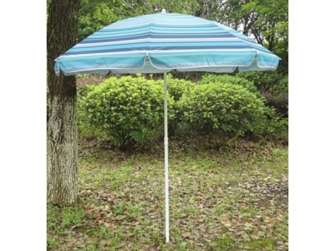 DUŻY PARASOL PLAŻOWY OGRODOWY SKŁADANY KEMPING 180 DUŻY PARASOL PLAŻOWY OGRODOWY SKŁADANY KEMPING 180