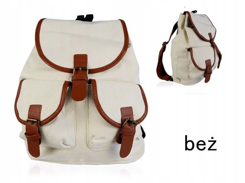 SZKOLNY PLECAK A4 VINTAGE UNISEX RETRO DUŻY SZKOŁA SZKOLNY PLECAK A4 VINTAGE UNISEX RETRO DUŻY SZKOŁA