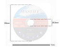 TARCZA TARCZE DO CIĘCIA METALU 230 x 2,0 MOCNA