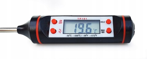TERMOMETR SZPILKOWY LCD SONDA KUCHENNY MIĘSA WINA TERMOMETR SZPILKOWY LCD SONDA KUCHENNY MIĘSA WINA