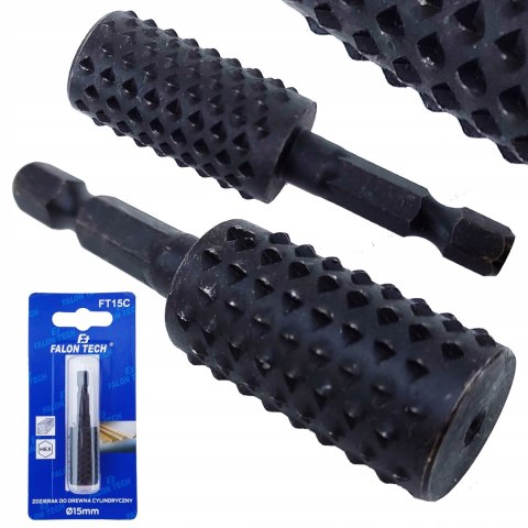 ZDZIERAK CYLINDRYCZNY FREZ TARNIK DO DREWNA 15MM