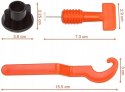 KLIPSY v.2 50szt SYSTEM POZIOMOWANIA PŁYTEK +KLUCZ