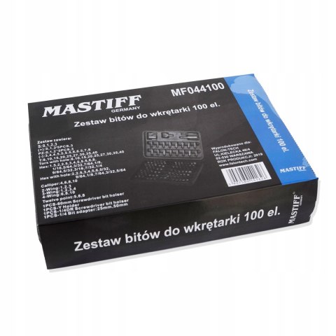KOŃCÓWKI BITY IMBUS TORX DO WKRĘTARKI ZESTAW 100el KOŃCÓWKI BITY IMBUS TORX DO WKRĘTARKI ZESTAW 100el