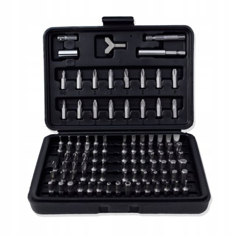 KOŃCÓWKI BITY IMBUS TORX DO WKRĘTARKI ZESTAW 100el KOŃCÓWKI BITY IMBUS TORX DO WKRĘTARKI ZESTAW 100el