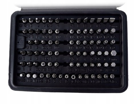 KOŃCÓWKI BITY IMBUS TORX DO WKRĘTARKI ZESTAW 100el KOŃCÓWKI BITY IMBUS TORX DO WKRĘTARKI ZESTAW 100el