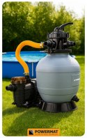 POMPA PIASKOWA DO BASENU FILTRUJĄCA DO BASENÓW WYDAJNA 13200 l/h FILTR