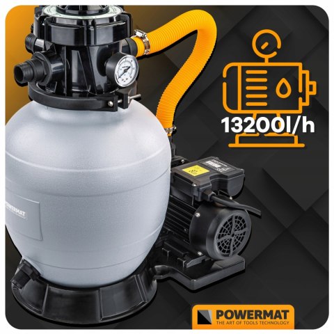 POMPA PIASKOWA DO BASENU FILTRUJĄCA DO BASENÓW WYDAJNA 13200 l/h FILTR POMPA PIASKOWA DO BASENU FILTRUJĄCA DO BASENÓW WYDAJNA 13200 l/h FILTR