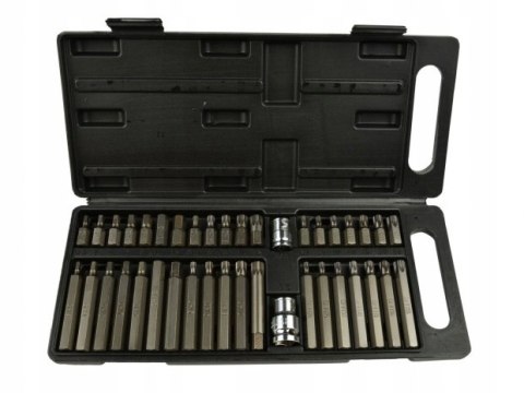 ZESTAW BITÓW KLUCZY IMBUS SPLINE TORX 40 el BITY ZESTAW BITÓW KLUCZY IMBUS SPLINE TORX 40 el BITY