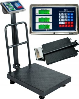 300KG WAGA MAGAZYNOWA PRZEMYSŁOWA TOWAROWA SKLEPOWA PLATFORMOWA MOCNA LCD