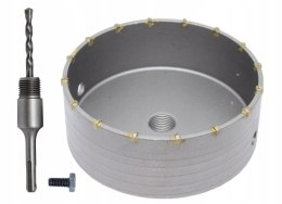 OTWORNICA MURU BETONU WIDIOWA FREZ KORONKA WIERTŁO KORONOWE 120mm SDS+ PLUS