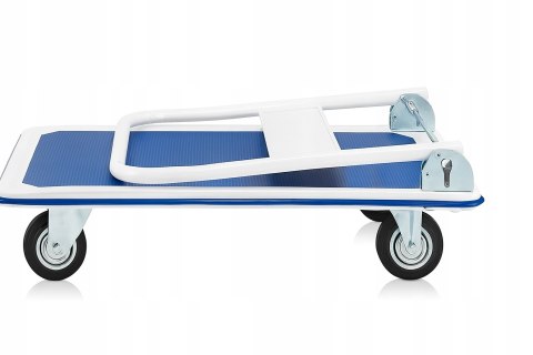 WÓZEK PLATFORMOWY TOWAROWY SKŁADANY TRANSOPORTOWY MAGAZYNOWY 300KG 90x60cm WÓZEK PLATFORMOWY TOWAROWY SKŁADANY TRANSOPORTOWY MAGAZYNOWY 300KG 90x60cm