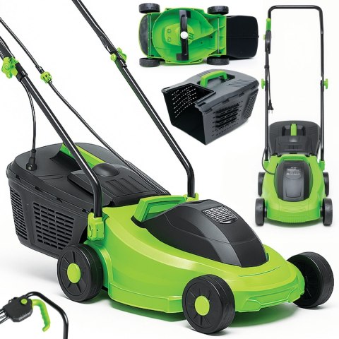 2400W KOSIARKA ELEKTRYCZNA DO TRAWY DUŻA MOC KOSZ 30L 32CM ZWINNA ONDRAGON 2400W KOSIARKA ELEKTRYCZNA DO TRAWY DUŻA MOC KOSZ 30L 32CM ZWINNA ONDRAGON