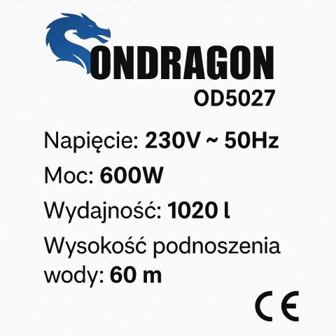 POMPA DO WODY CZYSTEJ ZANURZENIOWA RUSKA GŁĘBINOWA MEMBRANOWA MOCNA 600W POMPA DO WODY CZYSTEJ ZANURZENIOWA RUSKA GŁĘBINOWA MEMBRANOWA MOCNA 600W