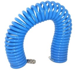 WĄŻ PRZEWÓD SPIRALNY PNEUMATYCZNY POLIURETANOWY KOMPRESORA 8x12mm 10 METRÓW