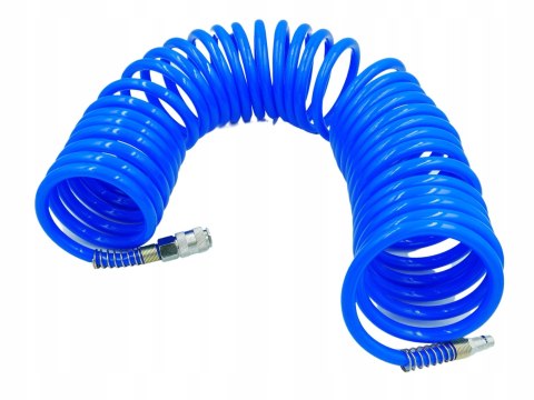 WĄŻ PRZEWÓD SPIRALNY PNEUMATYCZNY POLIURETANOWY KOMPRESORA 8x12mm 10 METRÓW WĄŻ PRZEWÓD SPIRALNY PNEUMATYCZNY POLIURETANOWY KOMPRESORA 8x12mm 10 METRÓW