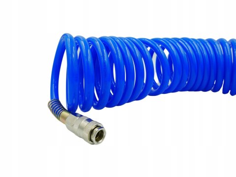 WĄŻ PRZEWÓD SPIRALNY PNEUMATYCZNY POLIURETANOWY KOMPRESORA 8x12mm 10 METRÓW WĄŻ PRZEWÓD SPIRALNY PNEUMATYCZNY POLIURETANOWY KOMPRESORA 8x12mm 10 METRÓW