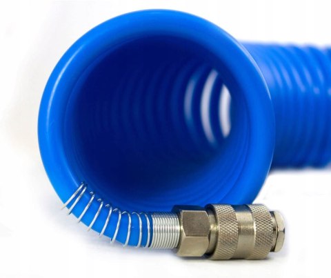 WĄŻ PRZEWÓD SPIRALNY PNEUMATYCZNY POLIURETANOWY KOMPRESORA 8x12mm 10 METRÓW WĄŻ PRZEWÓD SPIRALNY PNEUMATYCZNY POLIURETANOWY KOMPRESORA 8x12mm 10 METRÓW