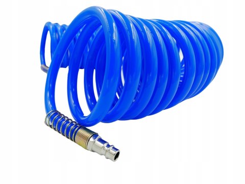 WĄŻ PRZEWÓD SPIRALNY PNEUMATYCZNY POLIURETANOWY KOMPRESORA 8x12mm 10 METRÓW WĄŻ PRZEWÓD SPIRALNY PNEUMATYCZNY POLIURETANOWY KOMPRESORA 8x12mm 10 METRÓW
