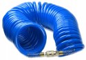 WĄŻ SPIRALNY 8X12 MM 15M PRZEWÓD PNEUMATYCZNY DO KOMPRESORA
