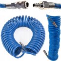 WĄŻ SPIRALNY 8X12 MM 15M PRZEWÓD PNEUMATYCZNY DO KOMPRESORA