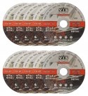 TARCZA DO CIĘCIA METALU STALI 125x1 INOX MOCNE 10 szt