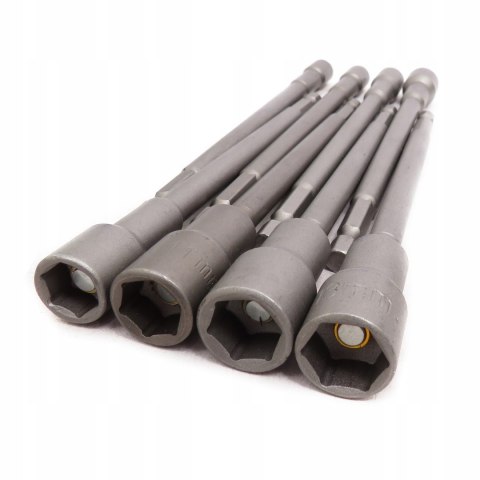 KLUCZE 6-13 NASADOWE MAGNETYCZNE DŁUGIE 150mm 8szt KLUCZE 6-13 NASADOWE MAGNETYCZNE DŁUGIE 150mm 8szt
