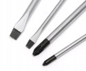 ŚRUBOKRĘTY PRZEDŁUŻANE WKRĘTAKI DŁUGIE 450 MM 4 SZT. Z MAGNESEM ŚRUBOKRĘTY PRZEDŁUŻANE WKRĘTAKI DŁUGIE 450 MM 4 SZT. Z MAGNESEM