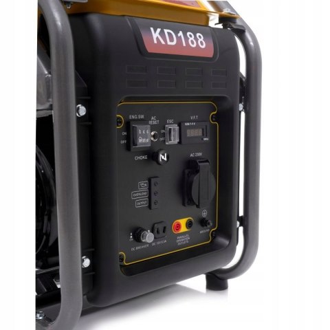 AGREGAT GENERATOR PRĄDOTWÓRCZY JEDNOFAZOWY INWERTOROWY 4,5kW AGREGAT GENERATOR PRĄDOTWÓRCZY JEDNOFAZOWY INWERTOROWY 4,5kW