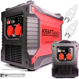 AGREGAT PRĄDOTWÓRCZY INWERTOROWY PRZENOŚNY JEDNOFAZOWY 2500W 230V CICHY