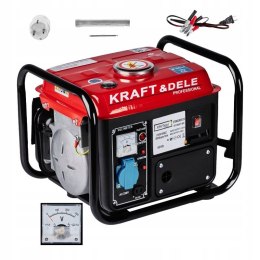 AGREGAT PRĄDOTWÓRCZY JEDNOFAZOWY GENERATOR PRĄDU PRZENOŚNY 1200W