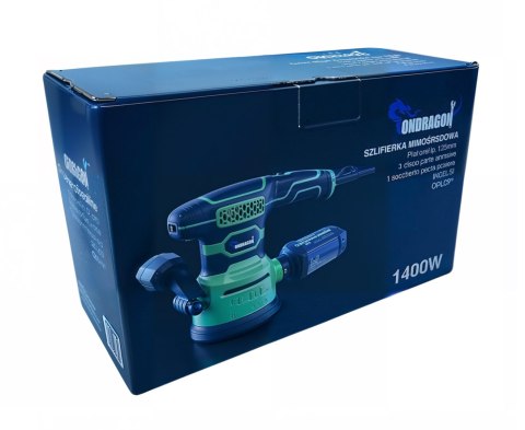 SZLIFIERKA OSCYLACYJNA MIMOŚRODOWA do DREWNA METALU z REGULACJĄ 125mm 1400W SZLIFIERKA OSCYLACYJNA MIMOŚRODOWA do DREWNA METALU z REGULACJĄ 125mm 1400W