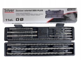 WIERTŁA DO BETONU SDS PLUS WIERTŁO ZESTAW 11 SZT