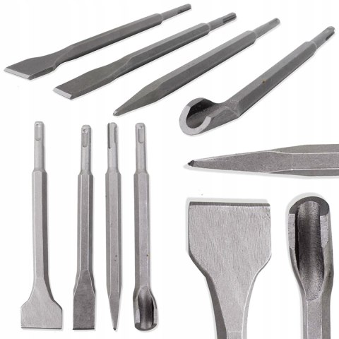 DŁUTA DO BETONU SDS ZESTAW 4 x DŁUTO SDS PLUS DŁUTA DO BETONU SDS ZESTAW 4 x DŁUTO SDS PLUS