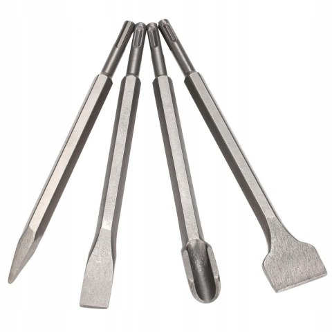 DŁUTA DO BETONU SDS ZESTAW 4 x DŁUTO SDS PLUS DŁUTA DO BETONU SDS ZESTAW 4 x DŁUTO SDS PLUS