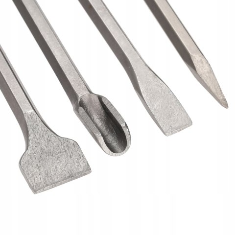 DŁUTA DO BETONU SDS ZESTAW 4 x DŁUTO SDS PLUS DŁUTA DO BETONU SDS ZESTAW 4 x DŁUTO SDS PLUS