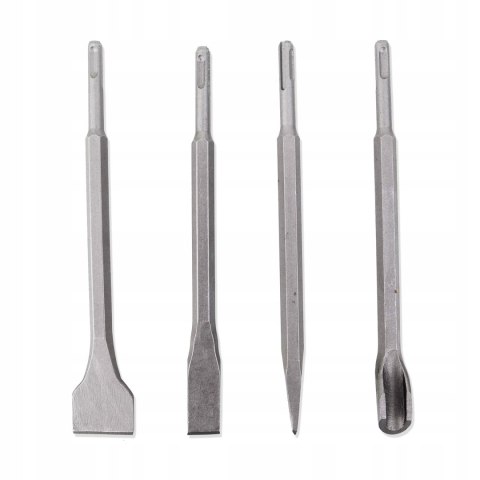 DŁUTA DO BETONU SDS ZESTAW 4 x DŁUTO SDS PLUS DŁUTA DO BETONU SDS ZESTAW 4 x DŁUTO SDS PLUS