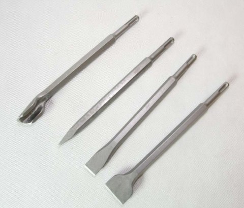 DŁUTA DO BETONU SDS ZESTAW 4 x DŁUTO SDS PLUS DŁUTA DO BETONU SDS ZESTAW 4 x DŁUTO SDS PLUS