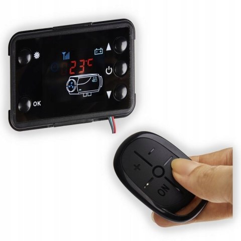 NAGRZEWNICA SPALINOWA DMUCHAWA OLEJOWA OGRZEWANIE POSTOJOWE ON 12/230V 8KW NAGRZEWNICA SPALINOWA DMUCHAWA OLEJOWA OGRZEWANIE POSTOJOWE ON 12/230V 8KW