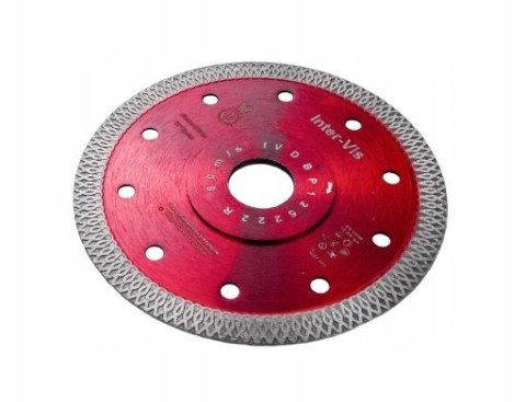TARCZA DIAMENTOWA DO CIĘCIA PŁYTEK GRESU 125mm x 22,23 // TURBO NA SUCHO TARCZA DIAMENTOWA DO CIĘCIA PŁYTEK GRESU 125mm x 22,23 // TURBO NA SUCHO