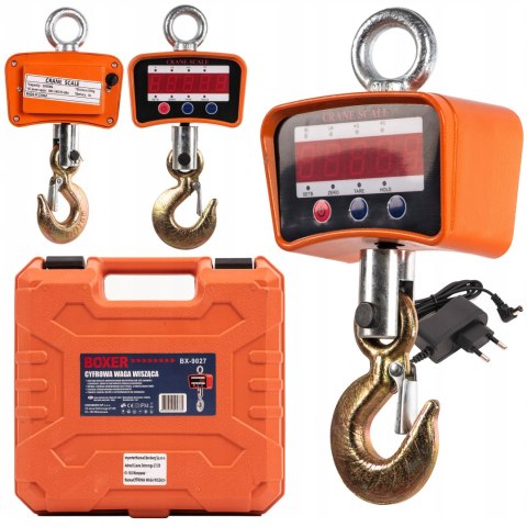 CYFROWA WAGA DŹWIGOWA WISZĄCA PRZEMYSŁOWA 2000KG 2T|LCD+HAK CYFROWA WAGA DŹWIGOWA WISZĄCA PRZEMYSŁOWA 2000KG 2T|LCD+HAK