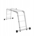 Drabina Składana Platforma Aluminiowa 4 X 3 346 CM MAX 150 KG Ktaft&Dele