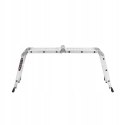 Drabina Składana Platforma Aluminiowa 4 X 3 346 CM MAX 150 KG Ktaft&Dele
