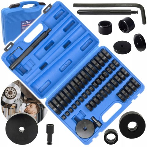 ŚCIĄGACZ TULEI ŁOŻYSK ADAPTERY PRASY 18-74MM 52el ŚCIĄGACZ TULEI ŁOŻYSK ADAPTERY PRASY 18-74MM 52el